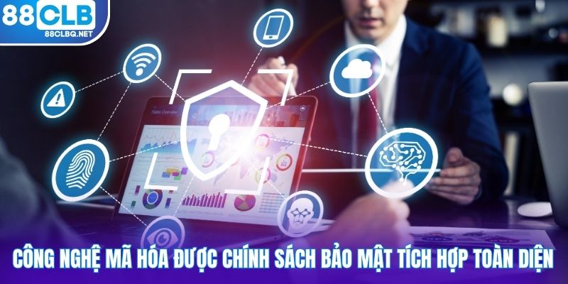 Công nghệ mã hóa được chính sách bảo mật tích hợp toàn diện