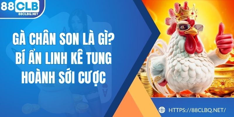 Gà Chân Son Là Gì? Bí Ẩn Linh Kê Tung Hoành Sới Cược