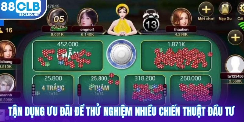 tan dung uu dai de thu nghiem nhieu chien thuat dau tu Tận dụng ưu đãi để thử nghiệm nhiều chiến thuật đầu tư