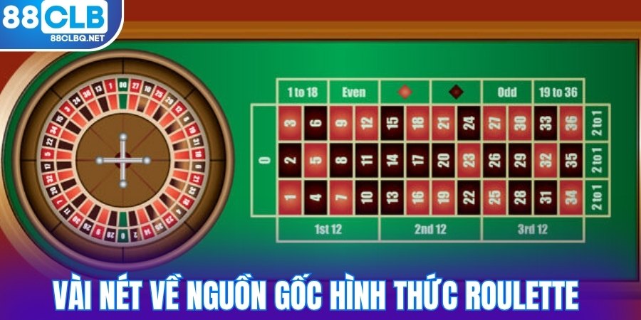 Vài nét về nguồn gốc hình thức roulette 
